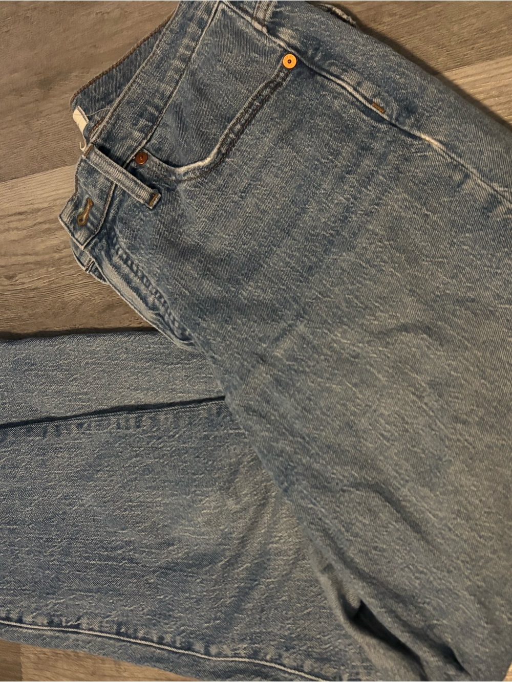 Madewell Classic Straight Jean CROP - DISCONTINUED STYLE